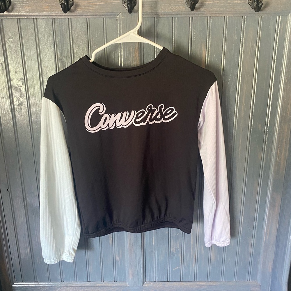 Converse Black Ribbed Shirt